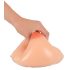 Cottelli - silikonová push-up podprsenka s bradavkami (2x1000g)