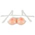 Cottelli - silikonová push-up prsa na připnutí (2x600g)