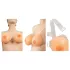 Cottelli - silikonová nasazovací push-up prsa - 2x400g