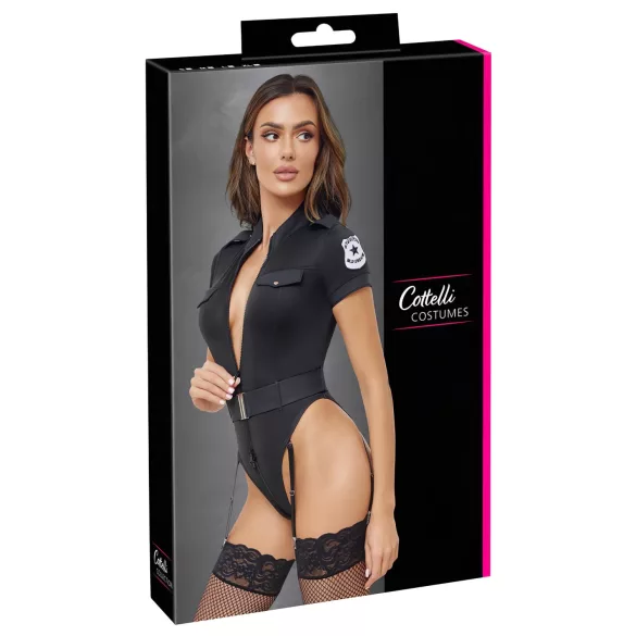 Cottelli - erotický kostým policistky - černý