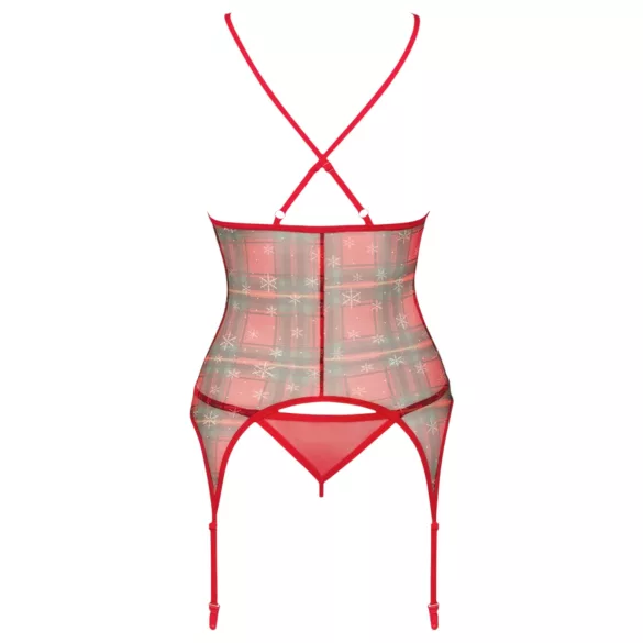 Obsessive Jollymore - vánoční spodní prádlo set - XL/XXL