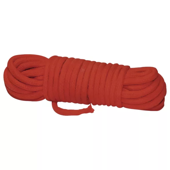 Shibari Rope - bondage lano (10 m, červené)