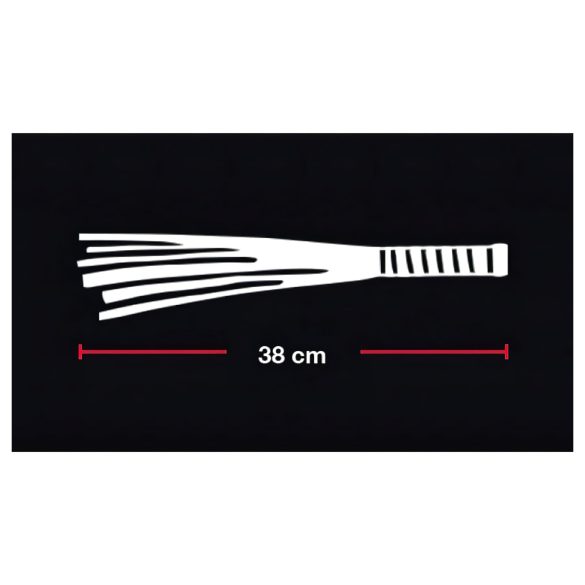 Bad Kitty - Semišový bičík (červený)