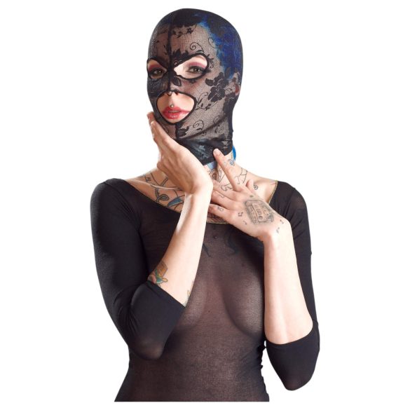 Bad Kitty - erotická maska na orální sex - krajka