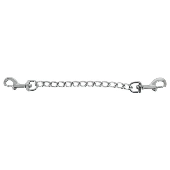 ZADO - dvojitá kovová karabina s řetězem (15cm)