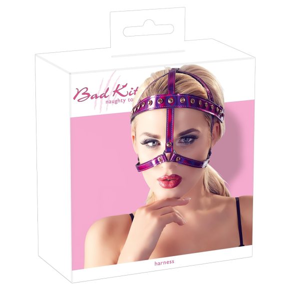 Bad Kitty - růžová čelenka s kamínky