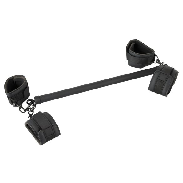 Fetish - umělá kůže svazovací tyč set (6 ks) - černá
