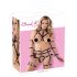 Bad Kitty - bondage sada s tělem a podprsenkou (černá) - L/XL