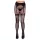 Cottelli Legwear - samodržící otevřené punčochy - černé S-L