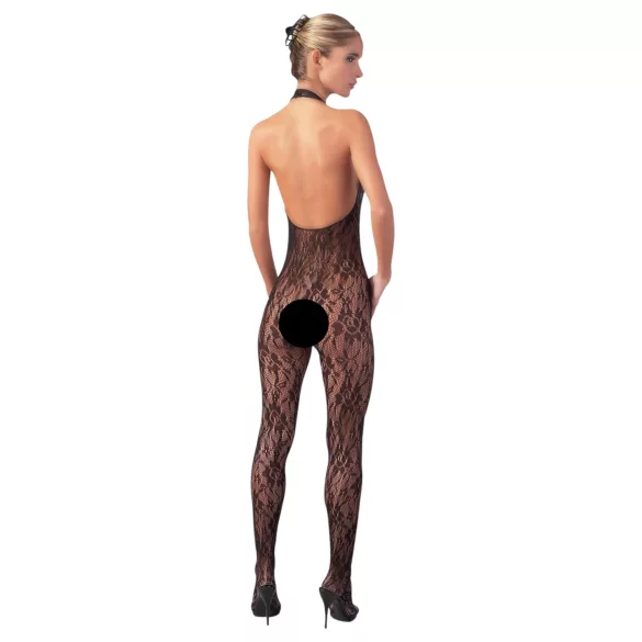 NO:XQSE - krajkový overal - perlová ozdoba - L/XL