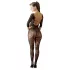 NO:XQSE - květinový catsuit - černý - S-L