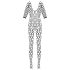Cottelli - Síťované catsuit (černé) - S-L