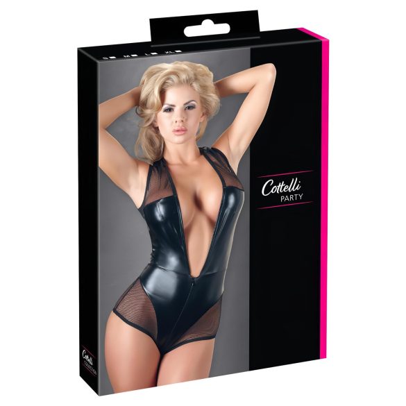 Cottelli - Lesklé síťované body (černé)