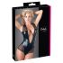 Cottelli - Lesklé síťované body (černé) - L