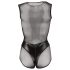 Cottelli - Lesklé síťované body (černé) - L