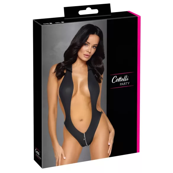 Cottelli Party - dámské body s límečkem - černé