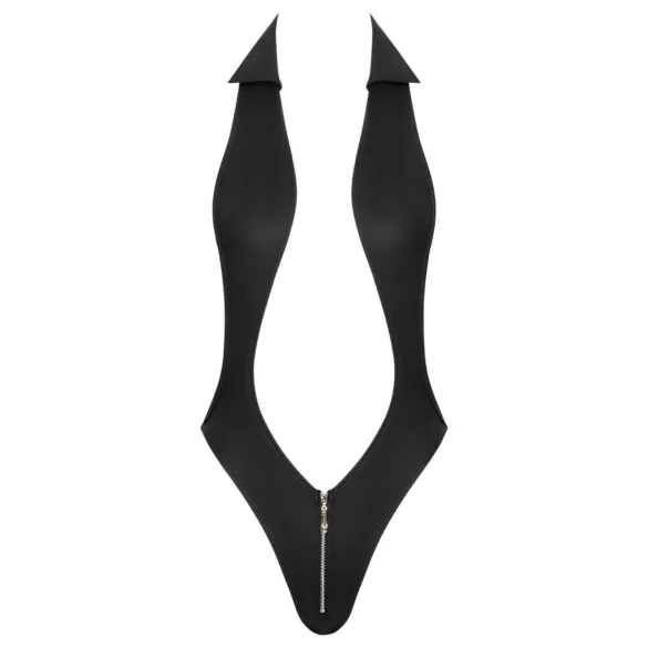 Cottelli Party - dámské body s límečkem - černé - M/L