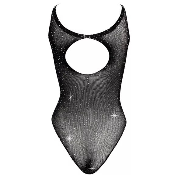 Cottelli - body s kamínky - černé - S-L