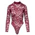 Cottelli - průhledné krajkové body (červené)