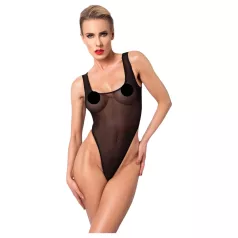 Noir - průhledné body (černé) - XL