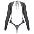 Cottelli - pruhované body se stříbrnou nití (černé) - S-L