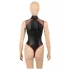 Cottelli - síťované body na zip (černé) - M