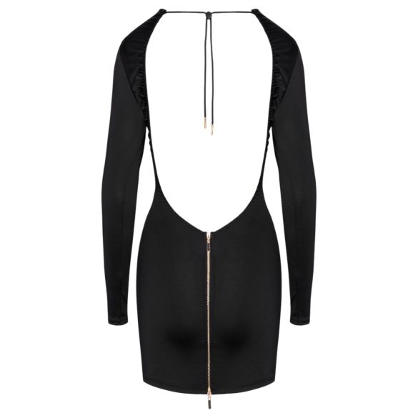 Cottelli - mini šaty s otevřenými zády - černé - L