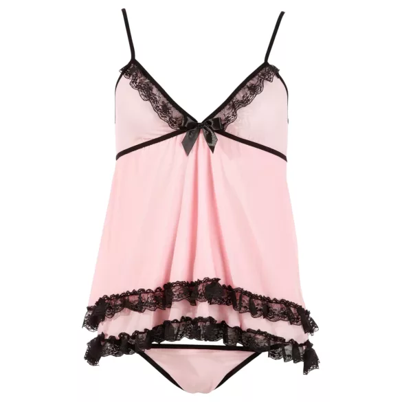 Cottelli - babydoll - svůdný, volánkový - XL