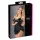 Cottelli - babydoll košilka - volná, s volánky - černá - XXL