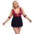 Cottelli Bondage Plus Size - babydoll (červená)