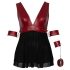 Cottelli Bondage Plus Size - babydoll (červená)