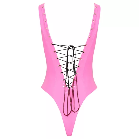 Black Level - lakované body pro ženy (růžové)