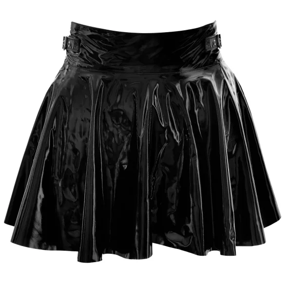 Black Level - skládaná sukně - černá - M
