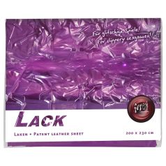 Lakkový prostěradlo - 200x220 cm - fialové