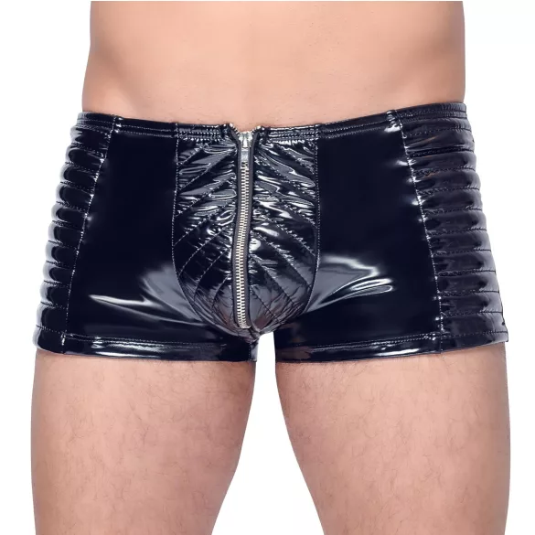 Black Level - pánské šortky na zip - černé