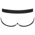 Black Level – zipový jockstrap (černý)
