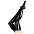 LATEX - dámské punčochy (černé) - S/M