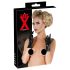 LATEX - krátké, unisex rukavice (černé) - M