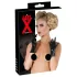 Latex - krátké unisex rukavice - černé - L