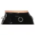 LATEX - latexová midi sukně (černá) - 2XL