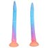 OgazR XXL úhoř - svítící anální dildo - 47 cm (růžové)