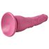 OgazR Optimus - realistický přísavný dildo 22 cm (růžový)