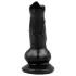Animalorny - psí dildo - 12 cm - černé