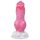Buldokův růžový dildo - 17cm erotické potěšení