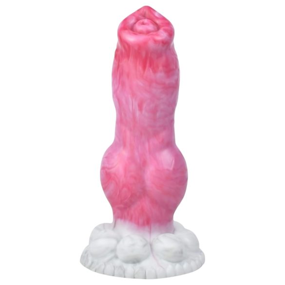 Buldokův růžový dildo - 17cm erotické potěšení