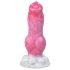 Buldokův růžový dildo - 17cm erotické potěšení