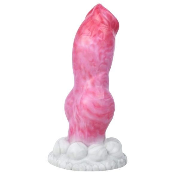 Animalorny Buldog - dildo psí penis - 17 cm (růžová)