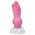 Buldokův růžový dildo - 17cm erotické potěšení