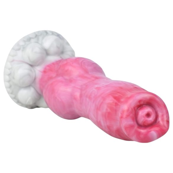 Animalorny Buldog - dildo psí penis - 17 cm (růžová)