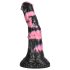 Bad Horse - silikonové dildo ve tvaru koníka - 18 cm (černorůžové)